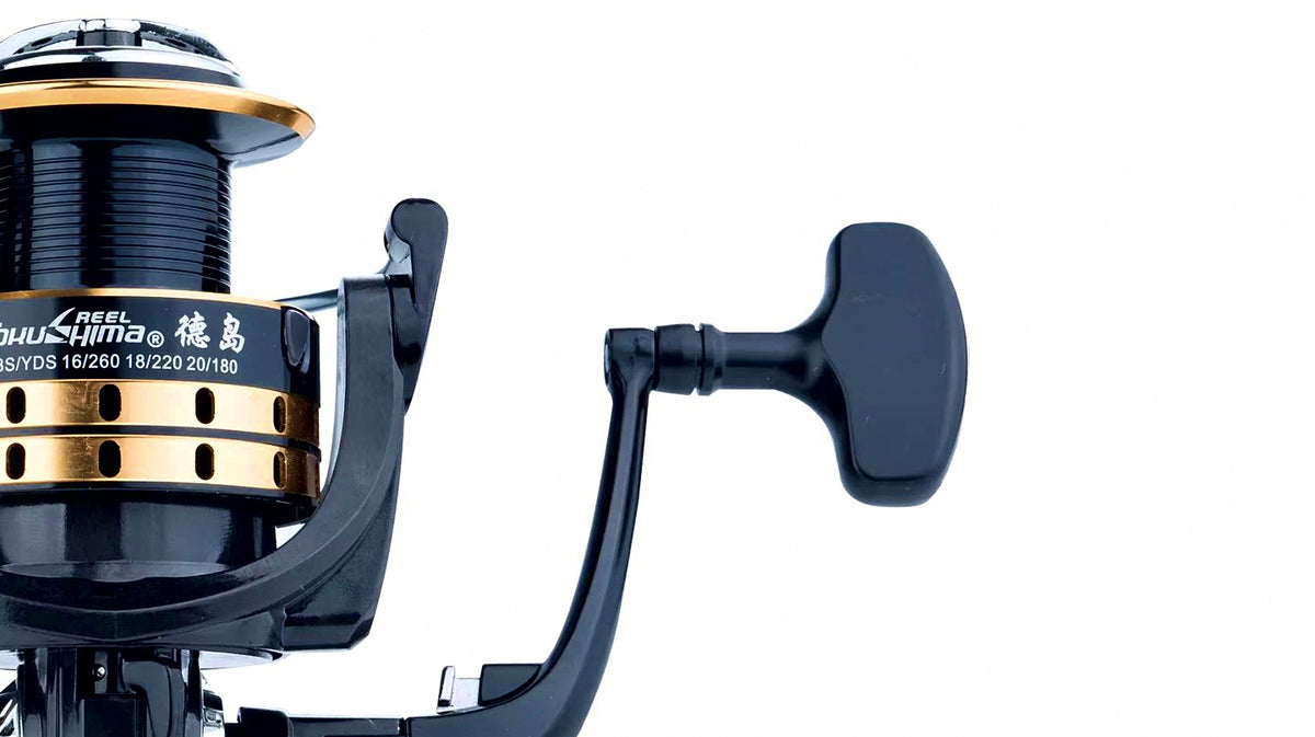 Carbon Frame Spinning Reel with Metal Spool, 1000–7000 – product photo
