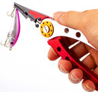 Aluminum Fishing Pliers, Split Ring & Hook Remover, Line Cutter – product photo
