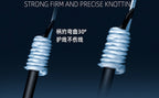 Braided Line Snelled Double Hooks, Iseni or Izu, Sizes 1-10 – product photo