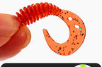Micro Curly Tail Soft Grub Lures, 30 pc, 2.5 & 3.5 cm – product photo