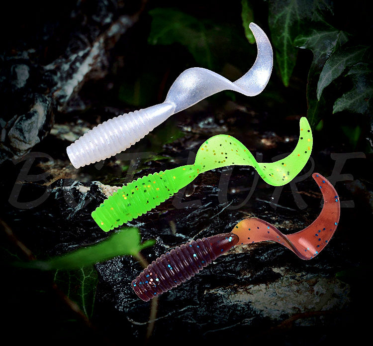 Micro Curly Tail Grub Soft Bait, 2.5 cm (1 in), 0.2 g – product photo