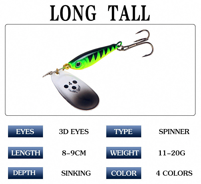 VIB Blade Bait Metal Lure, 11-20 g (0.4-0.7 oz) – product photo
