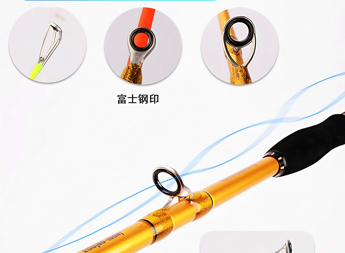 Titanium Tip Electric Reel Boat Rod, 1.7–2.3 m (5.6–7.5 ft) – product photo