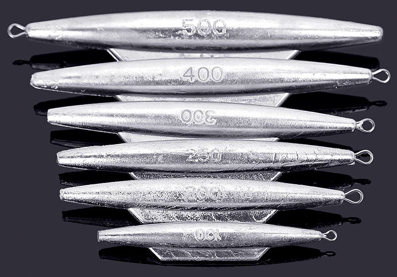 Submarine Lead Sinker with Eye, 100–2000 g (3.5–70.5 oz) – product photo