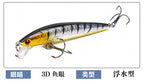 Floating Minnow Hard Bait with Rattle Beads, Long Casting – product photo