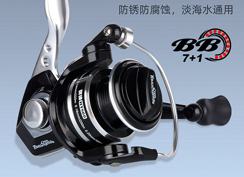 All-Metal Mini Spinning Reel, 500 or 800 Series – product photo