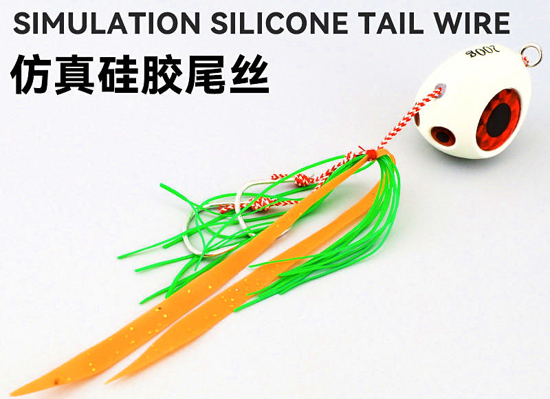 Slow Jigging Metal Jig, 40–400 g (1.4–14.1 oz) – product photo