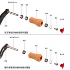 Cork Reel Handle Knob for Baitcasting Reels, Single – product photo