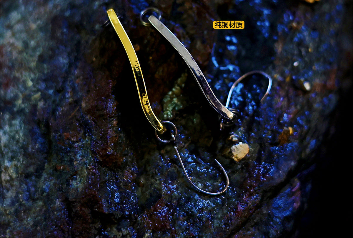 Pure Copper Micro Spoon Lure, Single Hook, 1.6–3.5 g (0.06–0.12 oz) – product photo