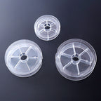 Clear Plastic Empty Line Spool Bobbin, 3 Sizes – product photo