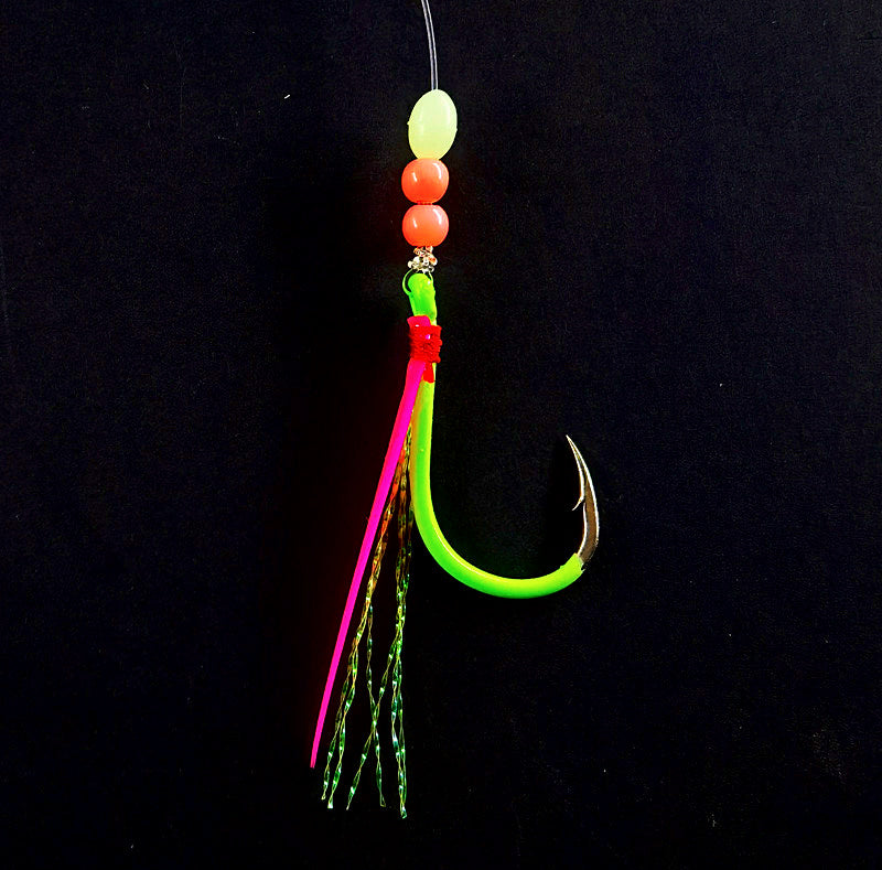 Drift Shrimp Double Hook Rig, Glow Pink Skin – product photo