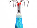 Glow Wood Shrimp Squid Jig, Six-Prong, Size 3.0 / 3.5 – product photo