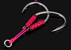 Jig Assist Hooks, Double Hook, Barbed, 2-Pack, 1/0–5/0 – product photo