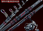 Telescopic Surf Casting Rod, Carbon, 2.7–4.5 m (8.9–14.8 ft) – product photo