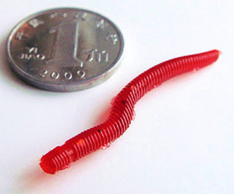 Soft Plastic Worm Lures, 3.7 cm (1.5 in), 50 Pack – product photo