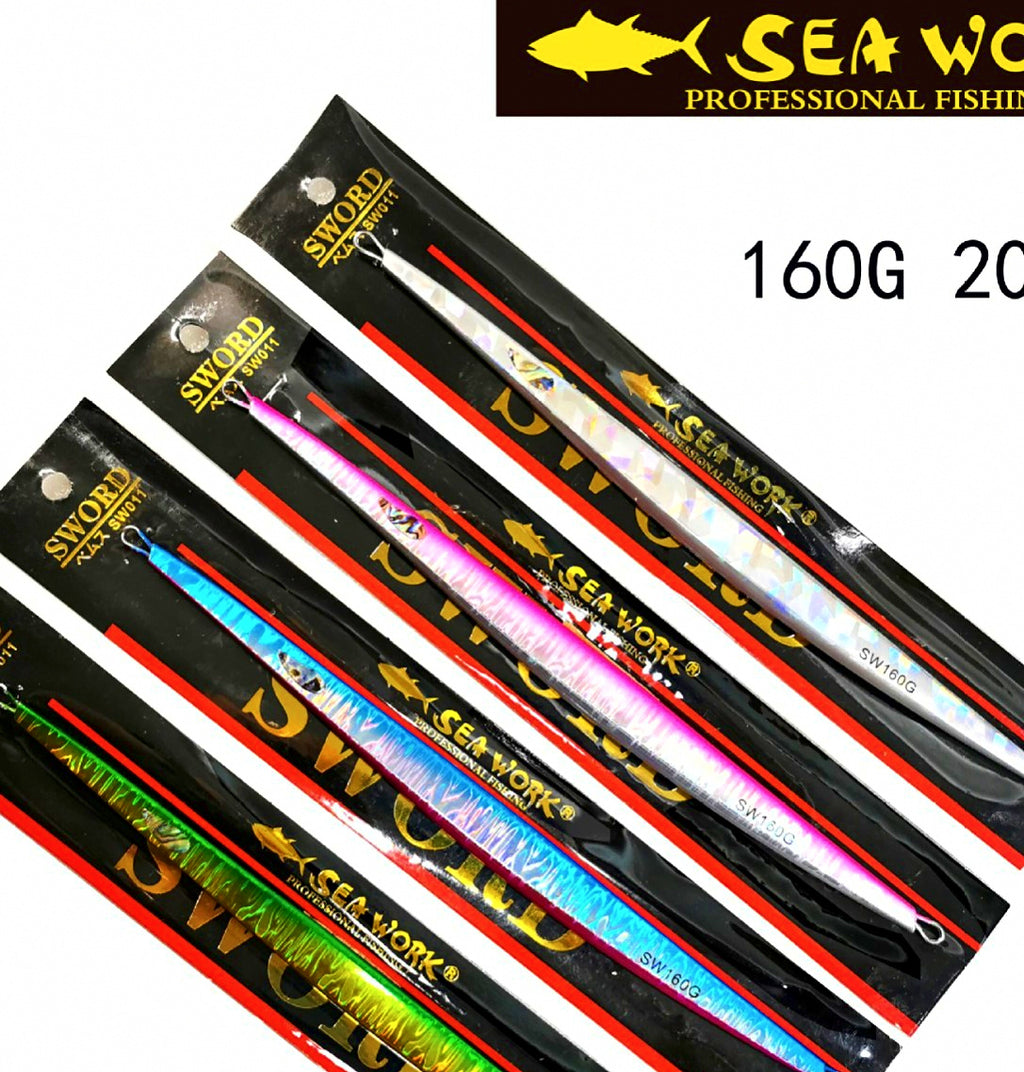 Laser Glow Metal Jig, 160 g & 200 g (5.6 & 7.1 oz) – product photo