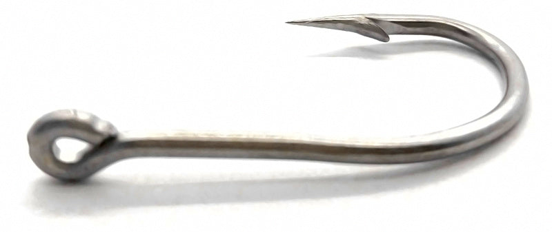 Stainless Steel Barbed Short Shank Hooks, Sizes 0.5–6 – product photo