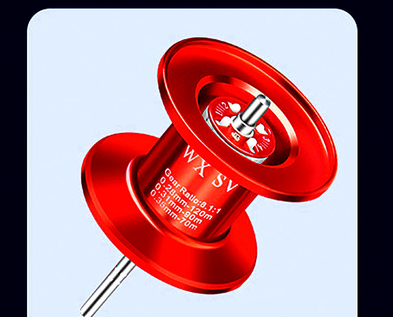 Low Profile Baitcasting Reel, Magnetic or Triple Brake – product photo