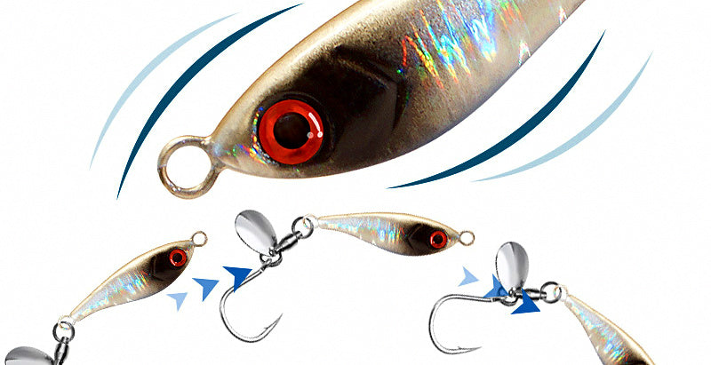 Casting Metal Jig with Hooks, 7–80 g (0.2–2.8 oz) – product photo
