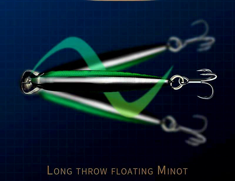 Slow-Sinking Minnow Pencil Lure, 5–14 g (0.18–0.49 oz) – product photo
