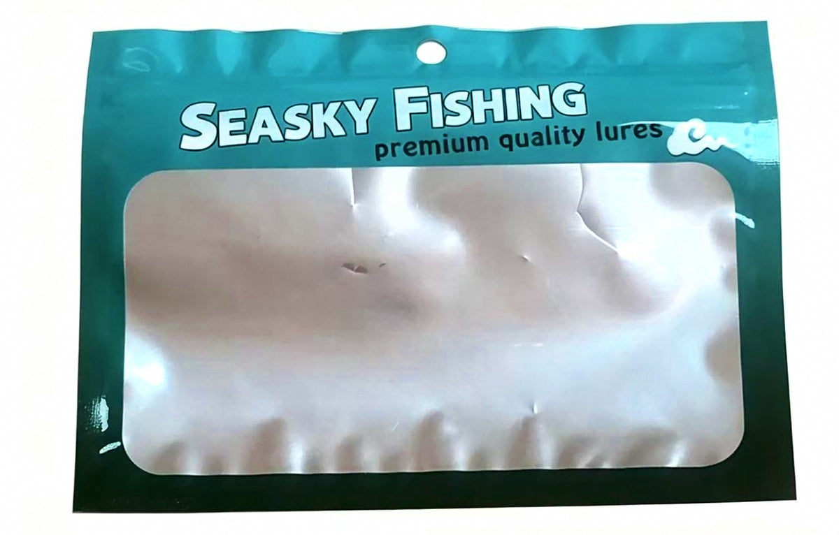 Resealable Foil Zip Bags for Soft Baits & Hooks – product photo