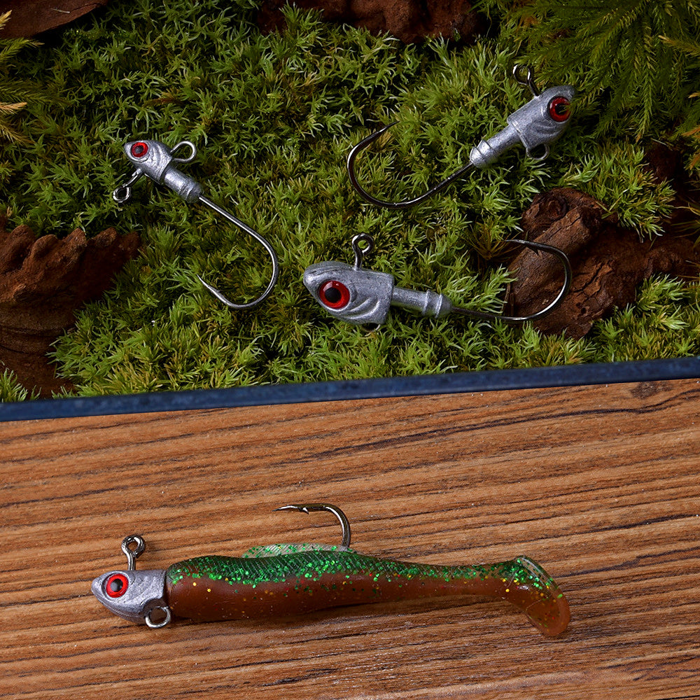 Lead Jig Head Hooks for Soft Baits, 3.5–10 g (0.12–0.35 oz) – product photo