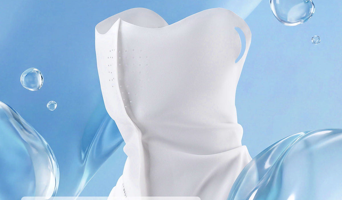 Ice Silk Sun Protection Face Mask, Ear-Loop Style – product photo