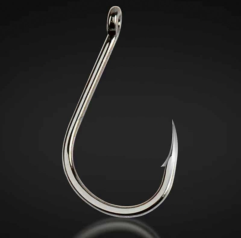 Barbed Eyed Iseni Hooks, High-Carbon Steel, Bulk Packs – product photo