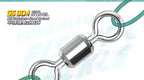 Stainless Steel Barrel Swivels, Sizes 2–14 – product photo