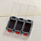 Modular Cube Tackle Box for Hooks and Small Parts