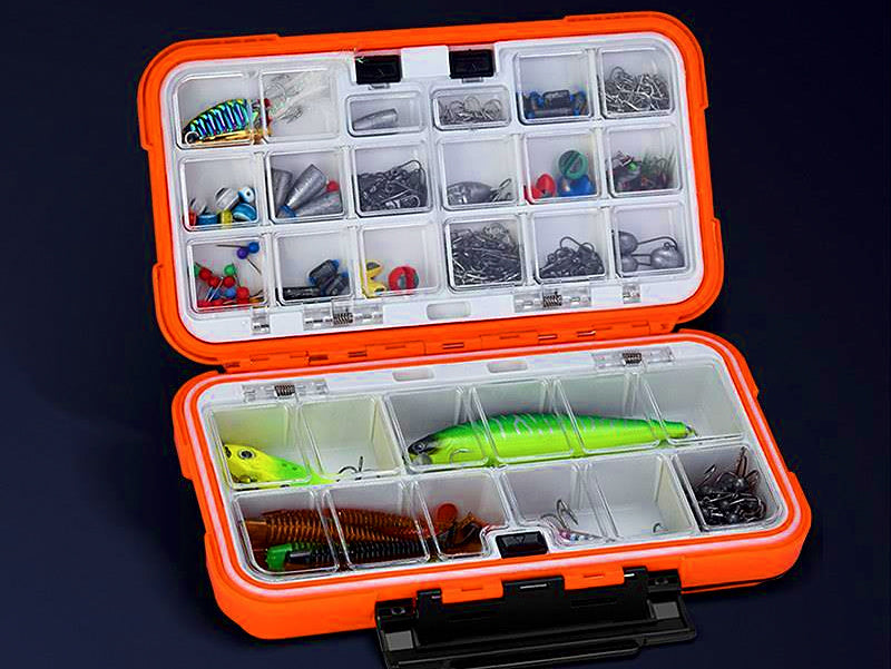 Waterproof Tackle Storage Box, 9–30 Compartments – product photo