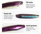 Forked Tail Soft Plastic Lures, 90 mm (3.5 in), 8-Pack – product photo