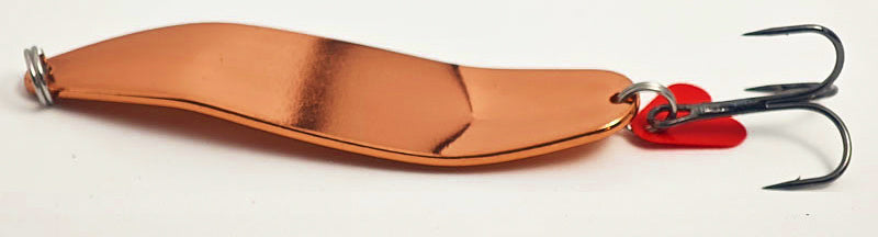 Long Cast Casting Spoon Lure, 30 g (1.1 oz), Copper – product photo