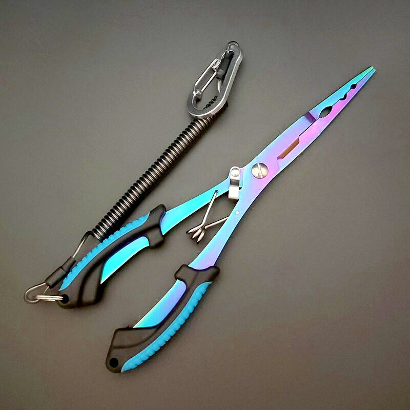 Long Fishing Pliers, Hook Remover & Split Shot Crimper – product photo