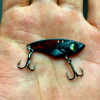 Black Metal VIB Blade Bait, 5–14 g (0.2–0.5 oz), 5 or 10 Pack – product photo