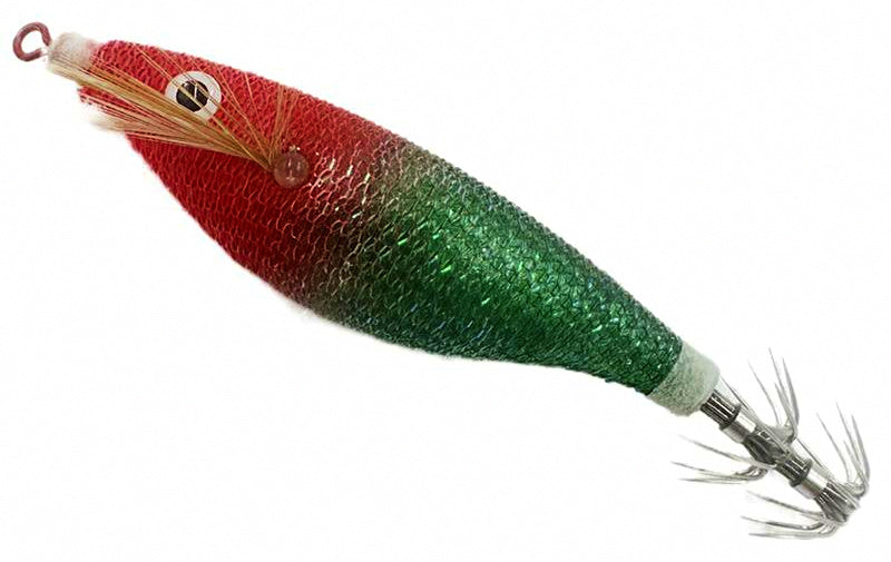 Glow UV Egi Squid Jig, Wood Shrimp Lure with Hooks – product photo