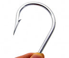 Barbed Tuna & Shark Hooks, High Carbon Steel, 7/0–13/0 – product photo