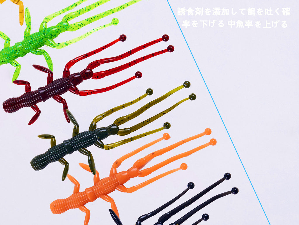 Floating Shrimp Soft Bait, 8-Pack – product photo