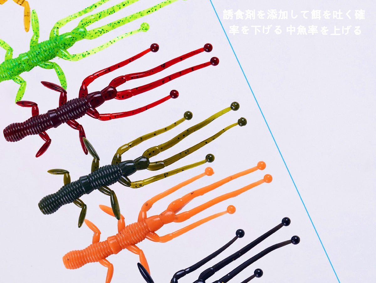 Floating Shrimp Soft Bait, 8-Pack – product photo