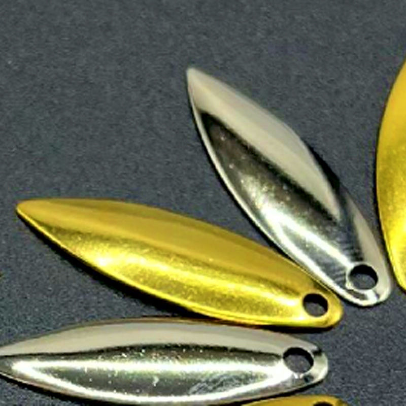 DIY Spinner Blades for Lure Building, Teardrop & Willow Leaf – product photo
