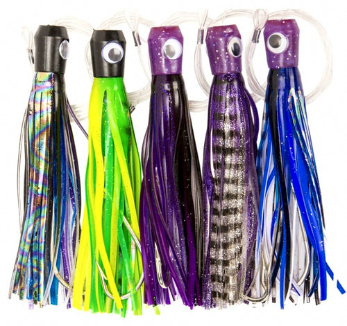 6 in Trolling Squid Skirt Lure for Tuna & Marlin, Random Color – product photo