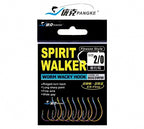 Wacky Rig Worm Hooks, Barbed, 10 Pack, Size #3–4/0 – product photo