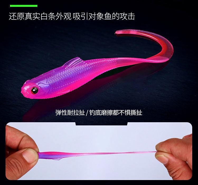 Curly Tail Grub Soft Bait, Slow Sink, 5.5–7.5 cm (2.2–3 in) – product photo