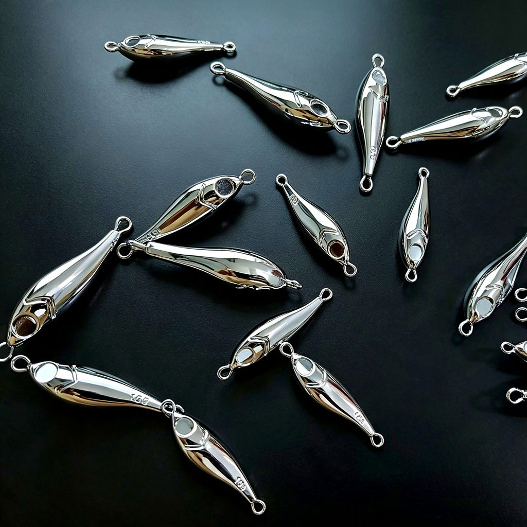 Chrome Casting Spoon Jig, 5–40 g (0.2–1.4 oz), Zinc Alloy – product photo
