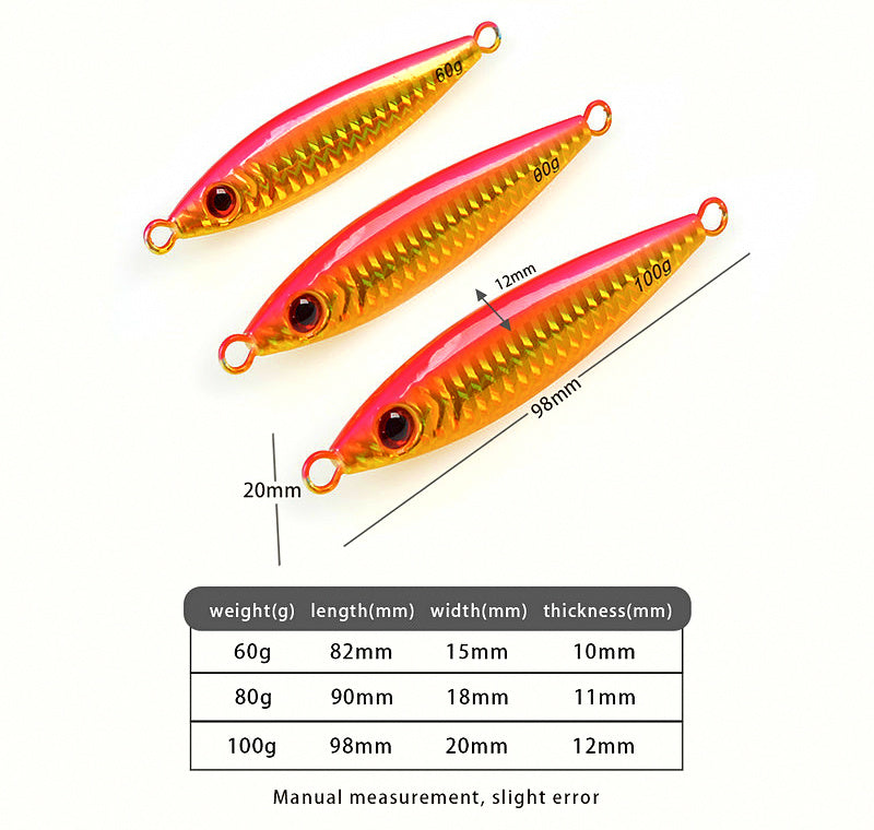 Fat Body Casting Jig, 60-100 g (2.1-3.5 oz) – product photo