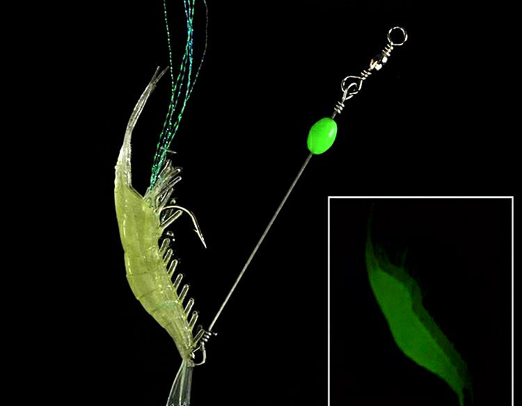 Soft Shrimp Lure, Realistic Soft Plastic Shrimp Bait – product photo