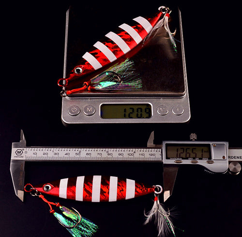 Slow Pitch Jig, 20–200 g (0.7–7.1 oz), Hooked or Unhooked – product photo