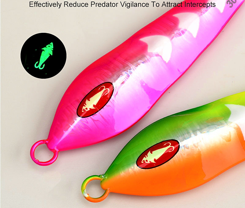 UV Glow Slow Pitch Jig, 100–300 g (3.5–10.6 oz) – product photo