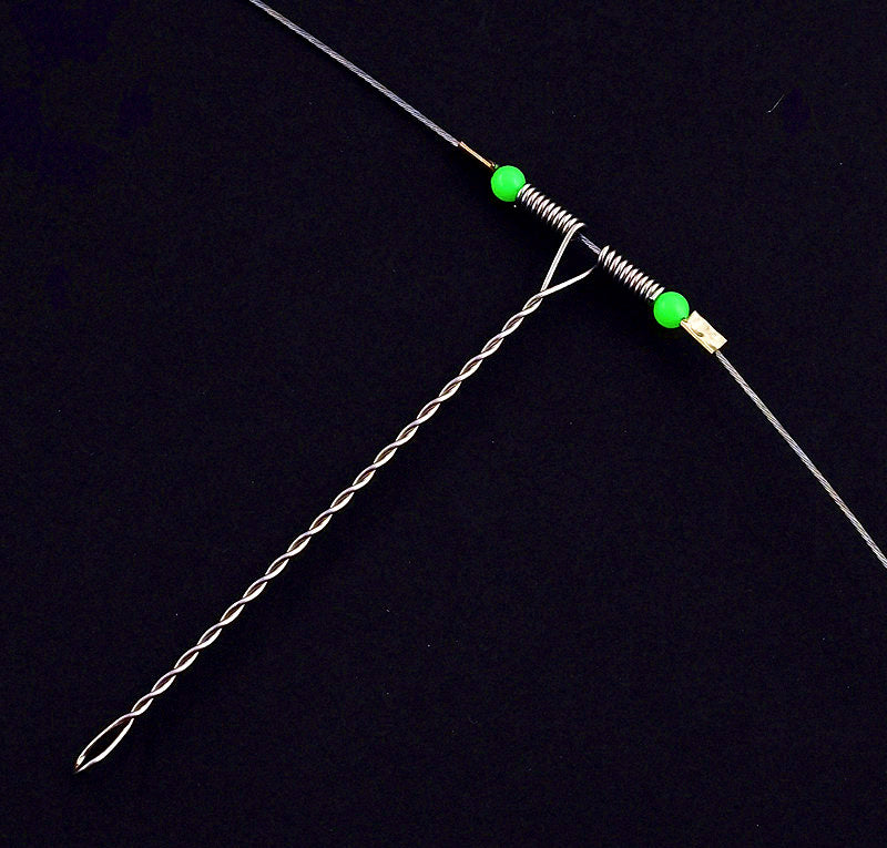 Stainless Wire Boom Dropper Rig Arms, 0.6 mm, 2-5 Hook – product photo