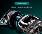 Round Baitcasting Reel, 7.2:1, 8 Bearings, Magnetic Brake – product photo